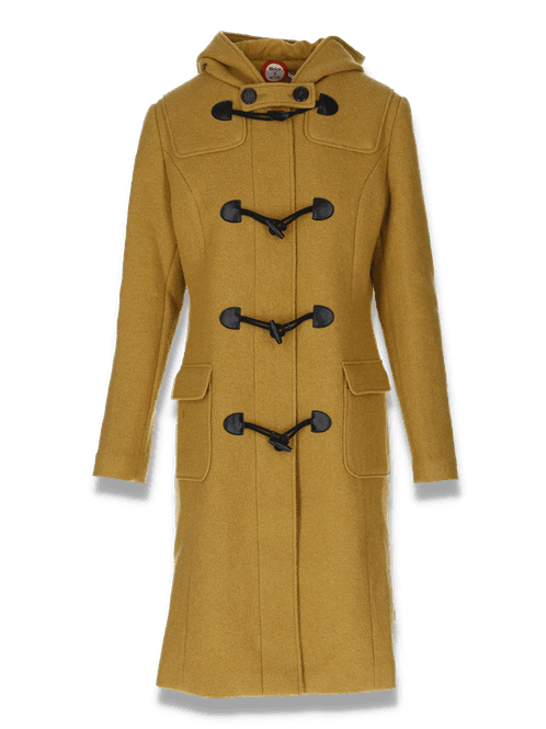 Hovedbillede Idunn Duffel coat rustikk gul ...